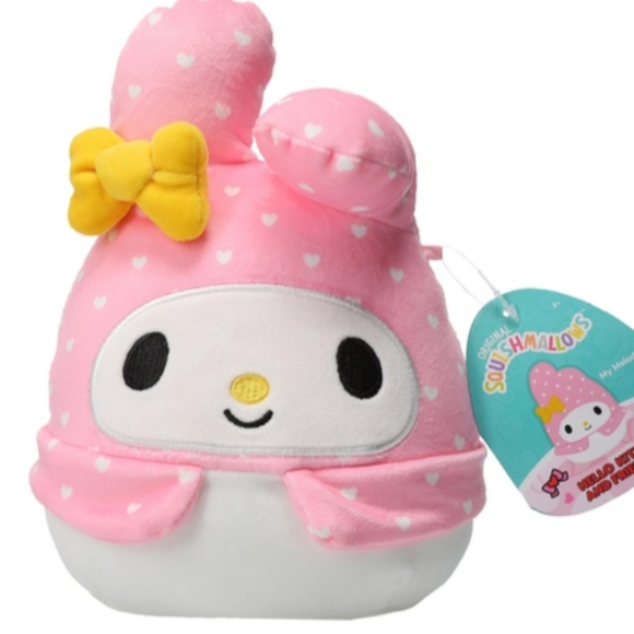 Squishmallows Other - NWT Hello Kitty and Friends Squishmallows squad: My Melody! Valentine's Day 7.5"